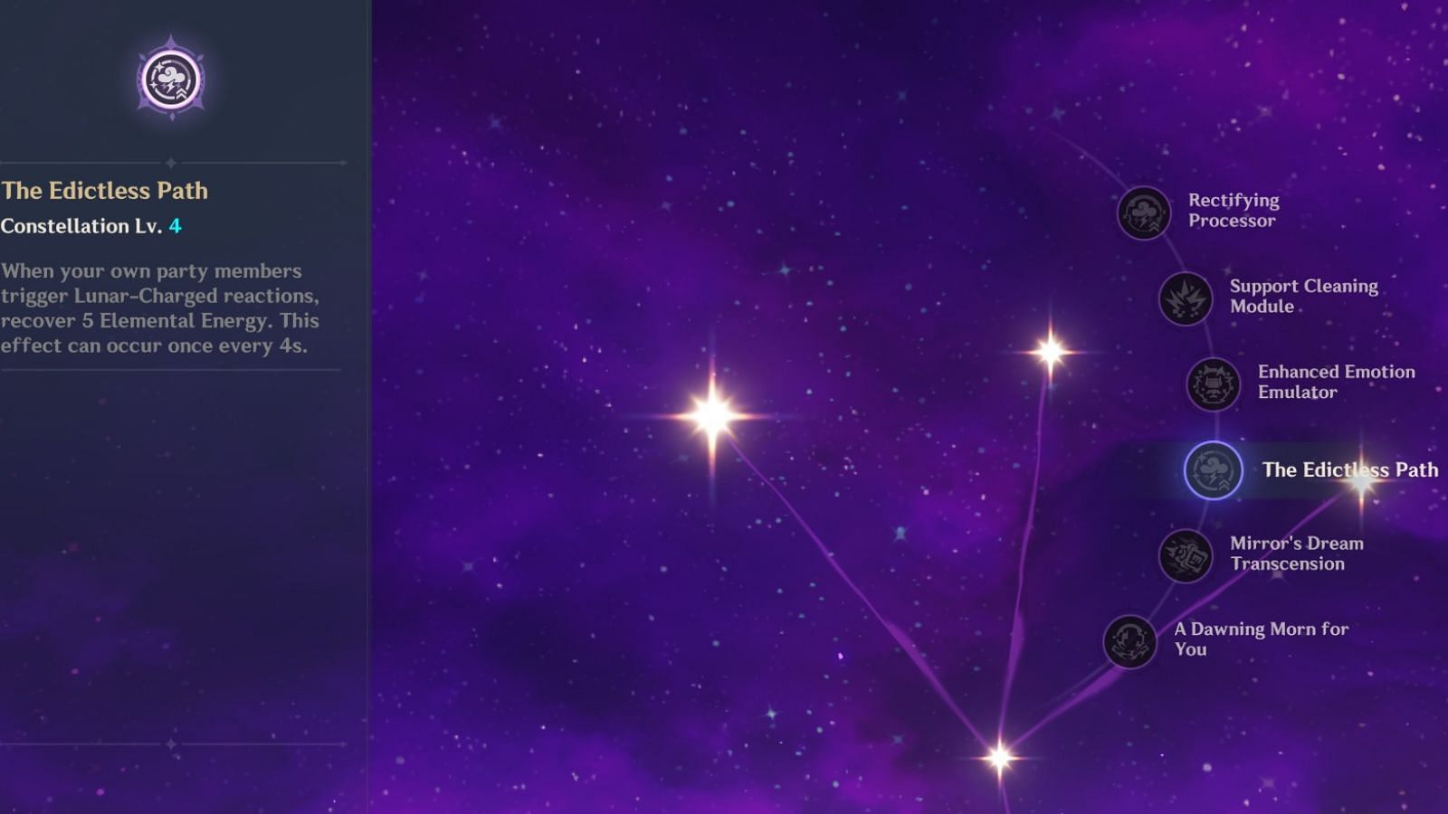 C4 - The Edictless Path (Image via HoYoverse)